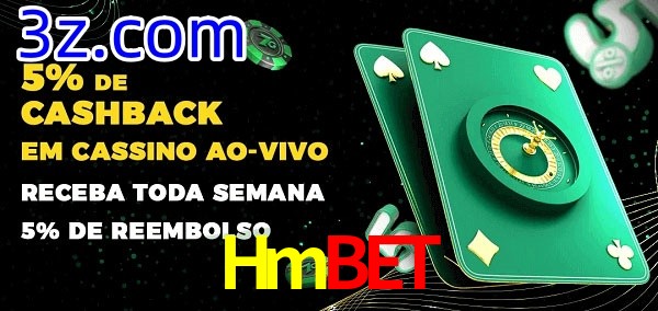 Promoções do cassino ao Vivo Hmbet